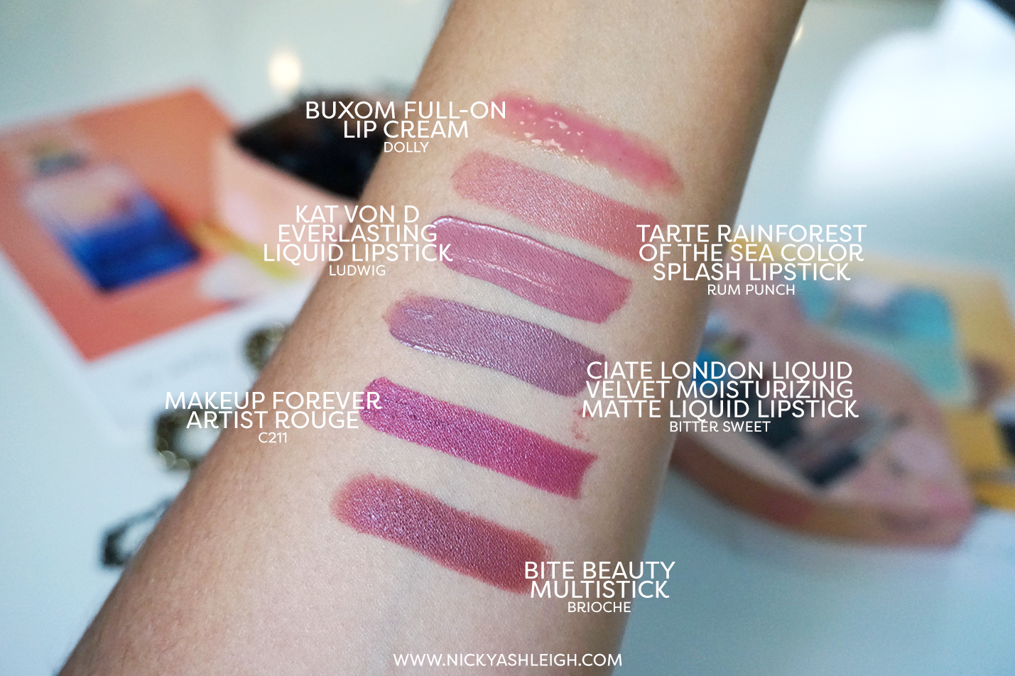 Sephora Favorites Give Me Some Nude Lip Kit Swatches